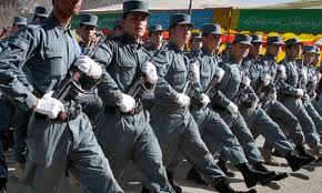 afghani police