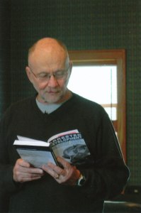 Reading from "Arrested Development" at one of the scheduled "author events."