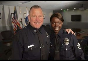 Cmdr. Phil and Sgt. Emada Tingirides, LAPD